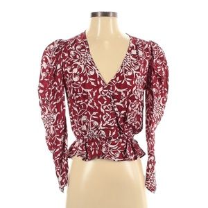 The Kooples wrap blouse